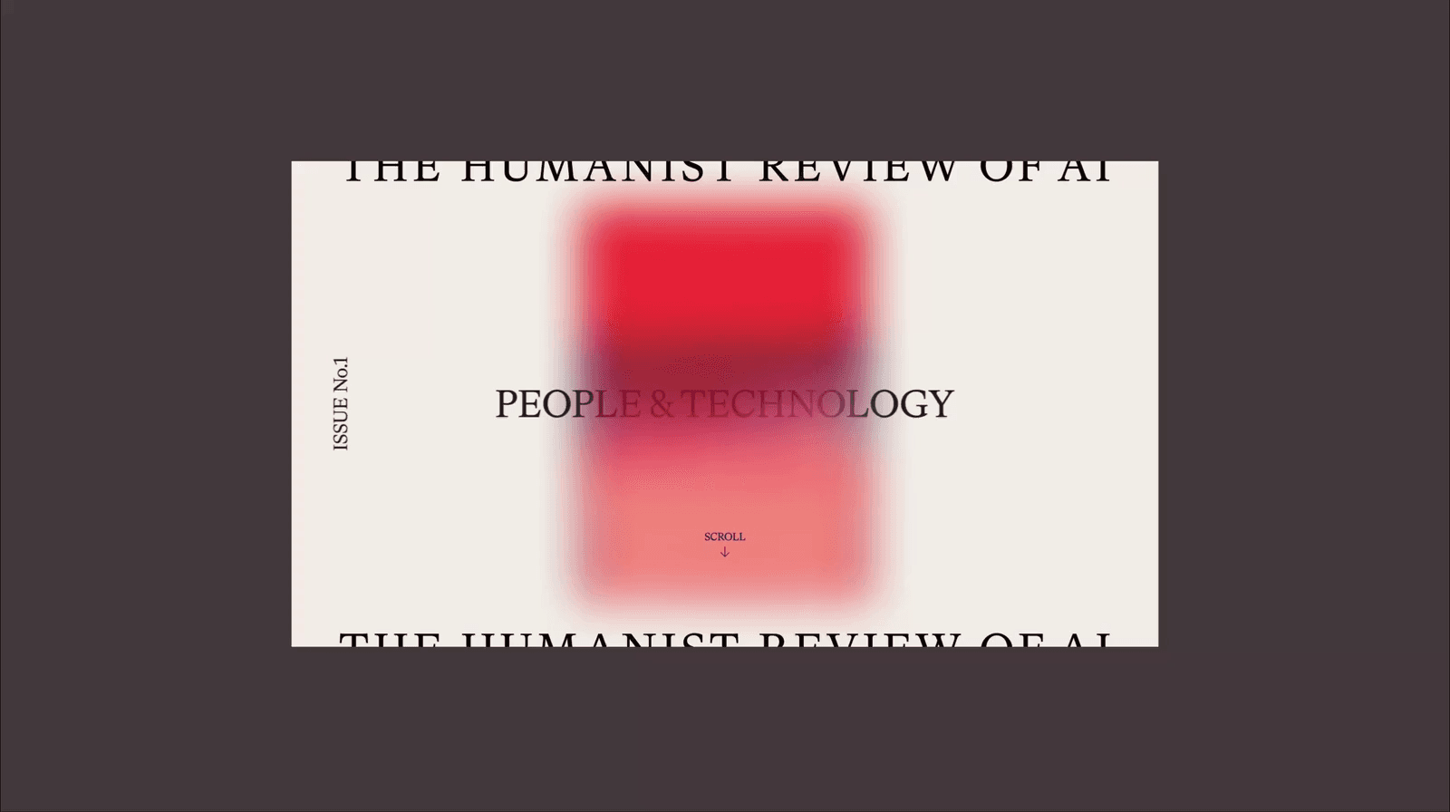 Walkthrough of The Humanist Review of AI website, from the cover through the Preface and feature essays