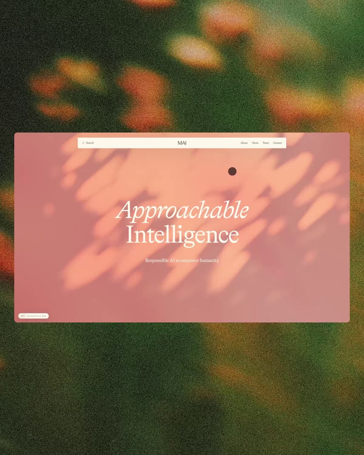 Microsoft AI homepage — Approachable Intelligence
