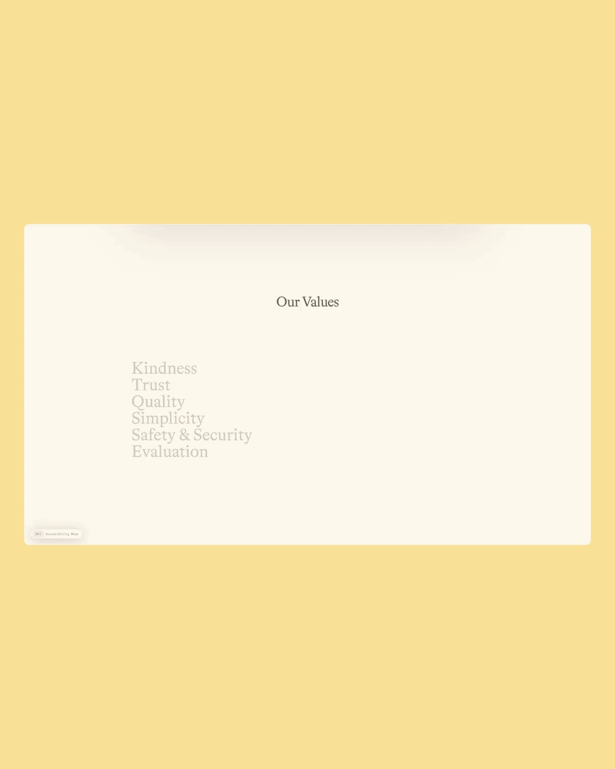 Microsoft AI website — Our Values